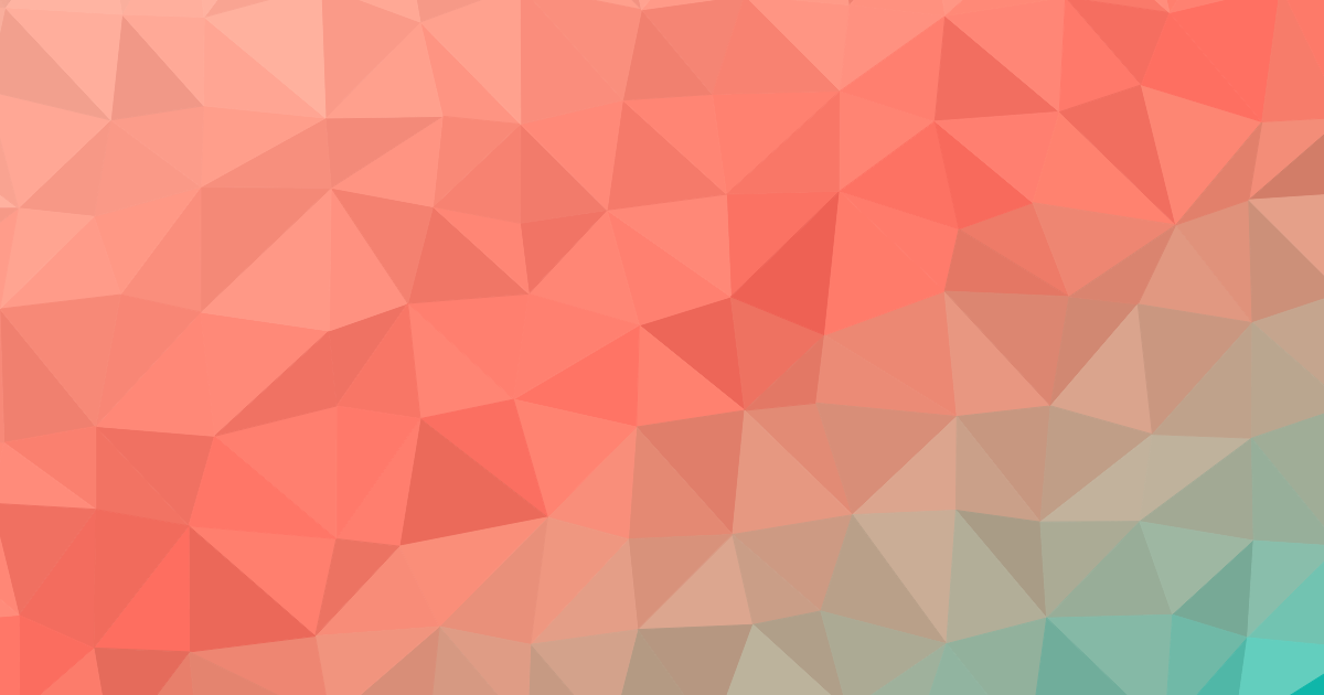 Coral pink and turquoise teal (Soft)