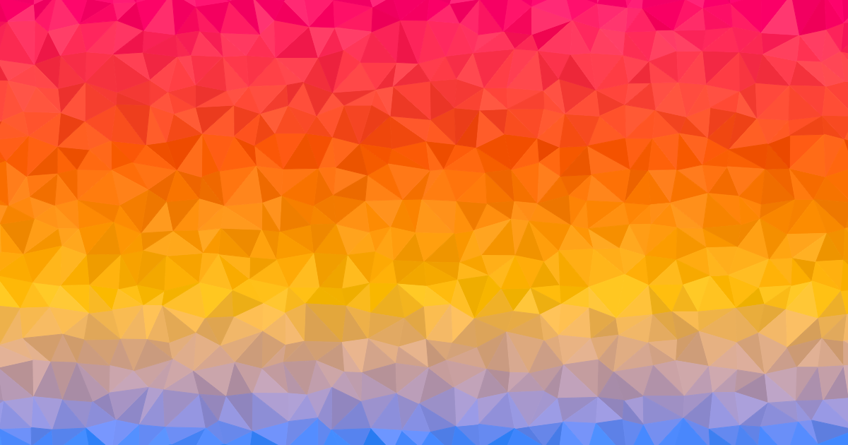 Neon pop pink, orange and electric blue (Fine)